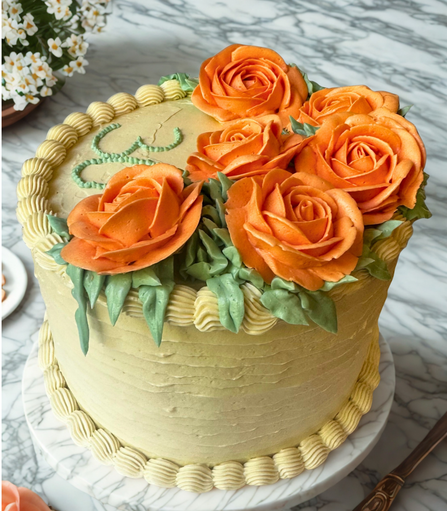 La Rose - celebration cake - Image 4