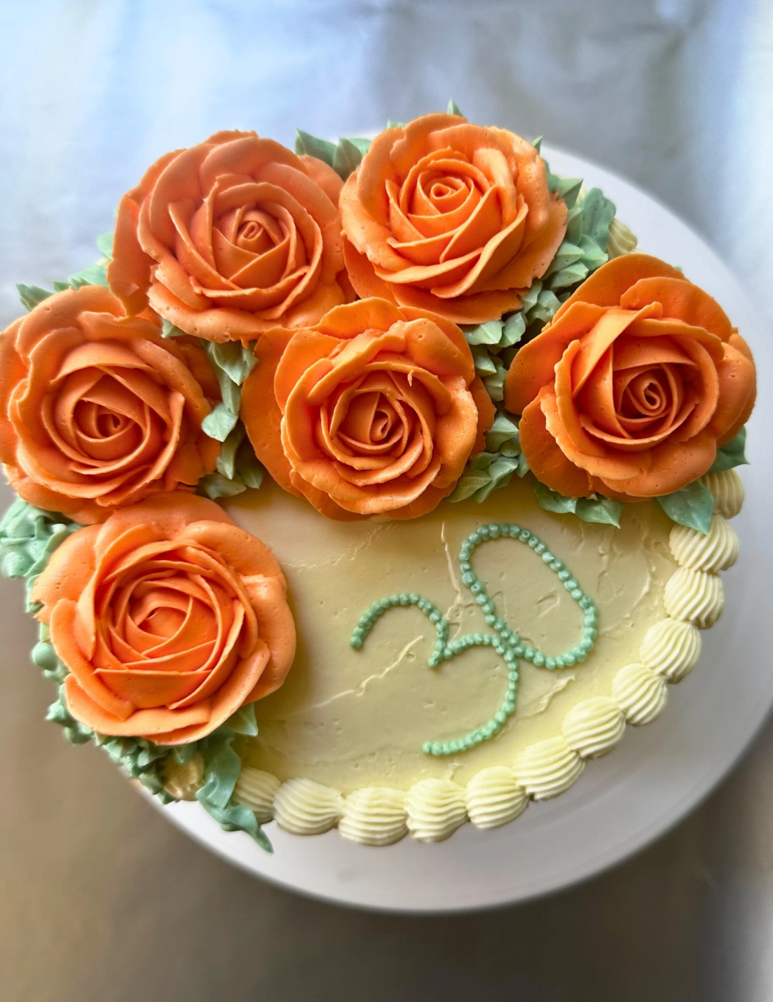 La Rose - celebration cake - Image 2